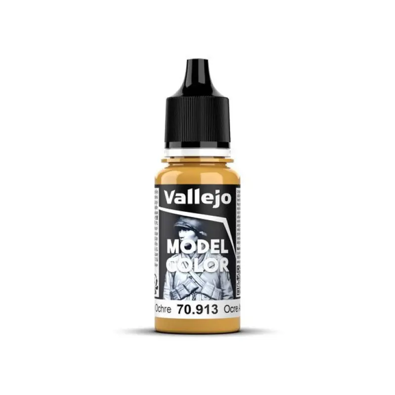 Peinture acrylique Model Color Yellow Ochre 17ml - VALLEJO 70913