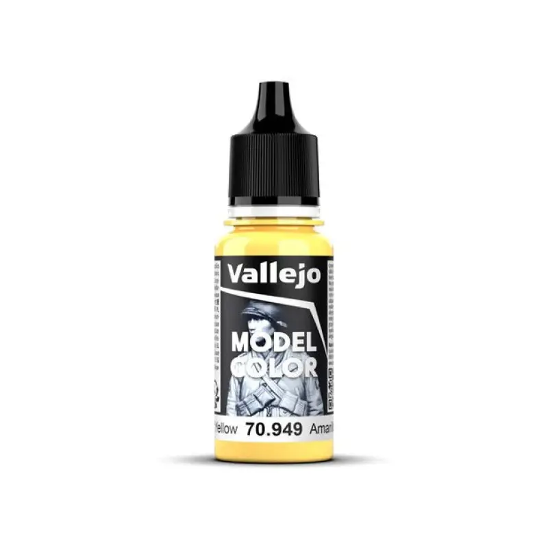 Peinture acrylique Model Color Light Yellow 18ml - VALLEJO 70949