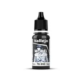 Peinture acrylique Model Color Black 18ml - VALLEJO 70950