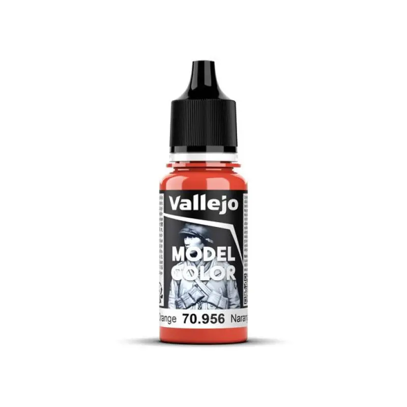 Peinture acrylique Model Color Clear Orange 18ml - VALLEJO 70956