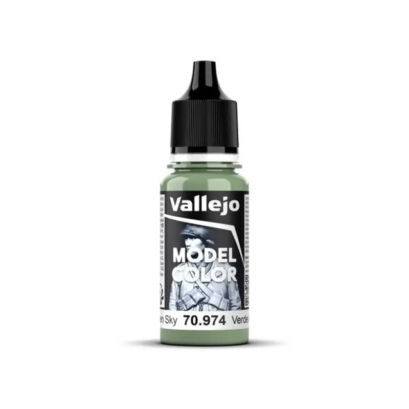 Peinture acrylique Model Color Green Sky 18ml - VALLEJO 70974