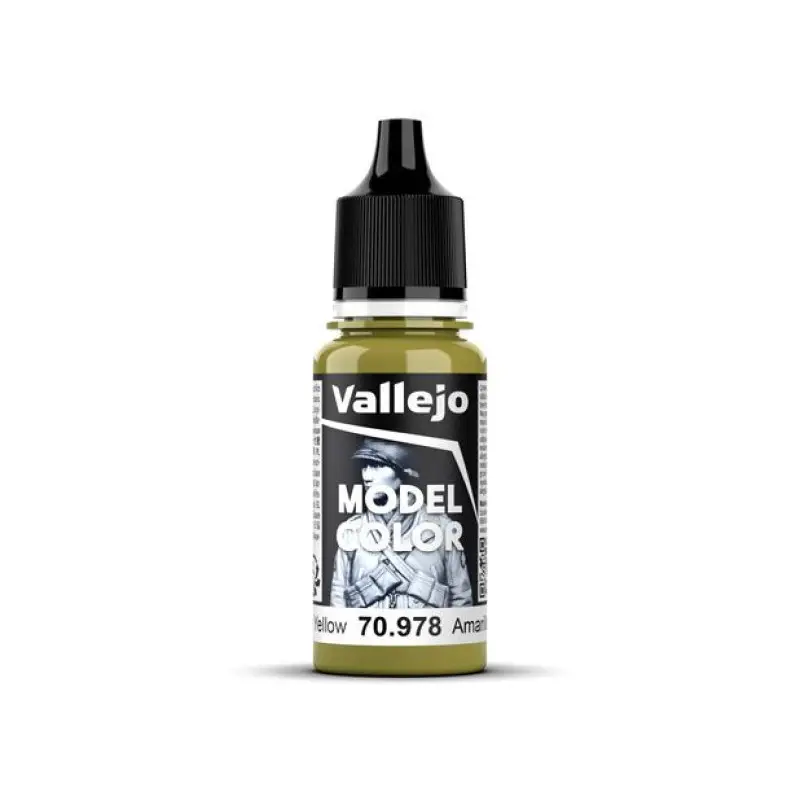 Peinture acrylique Model Color Dark Yellow 18ml - VALLEJO 70978