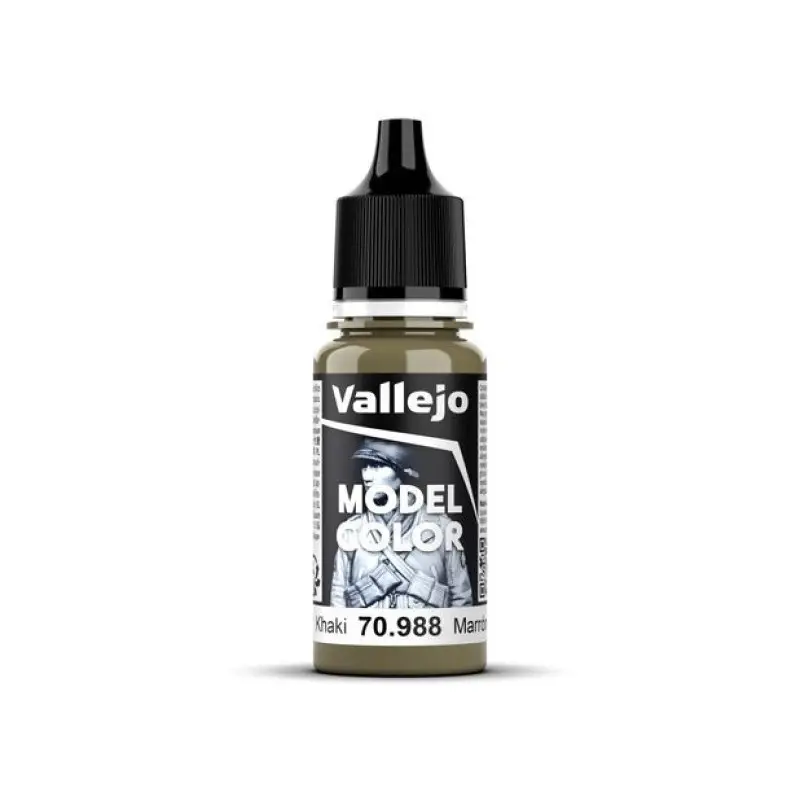 Peinture acrylique Model Color Khaki 17ml - VALLEJO 70988