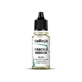 Peinture acrylique Model Color Crackle Medium (auxiliaire ) 17ml - VALLEJO 70598