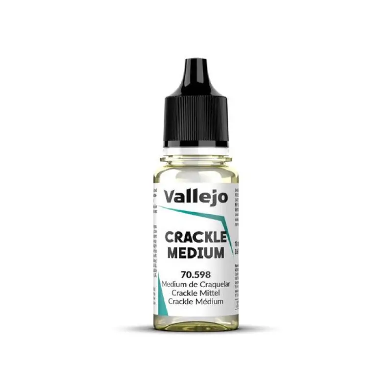 Peinture acrylique Model Color Crackle Medium (auxiliaire ) 17ml - VALLEJO 70598