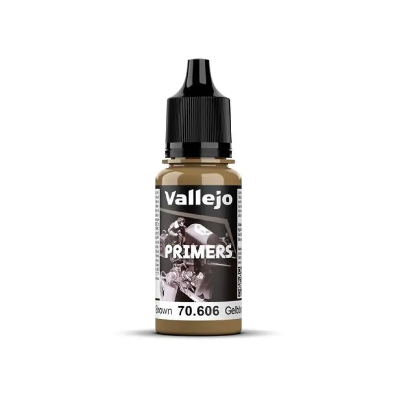 Apprêt Surface Primer German Green Brown (RAL 8000) 18ml - VALLEJO 70606