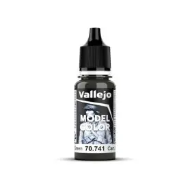Peinture acrylique Model Color Cam. Black Green 18ml - VALLEJO 70741
