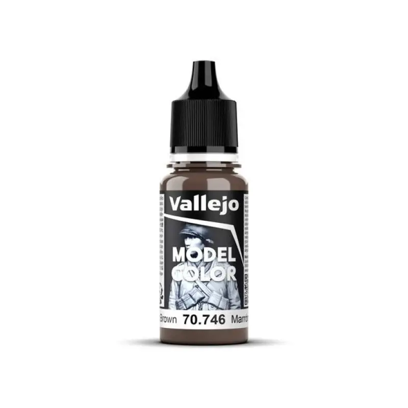 Peinture acrylique Model Color Chestnut Brown 18ml - VALLEJO 70746