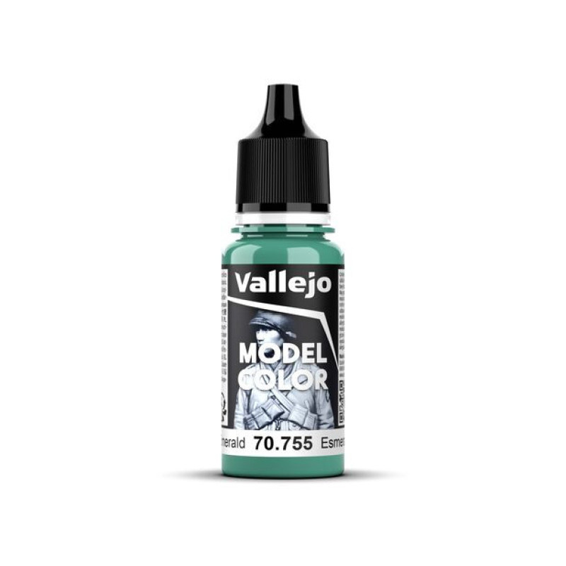 Peinture acrylique Model Color Light Emerald 18ml - VALLEJO 70755