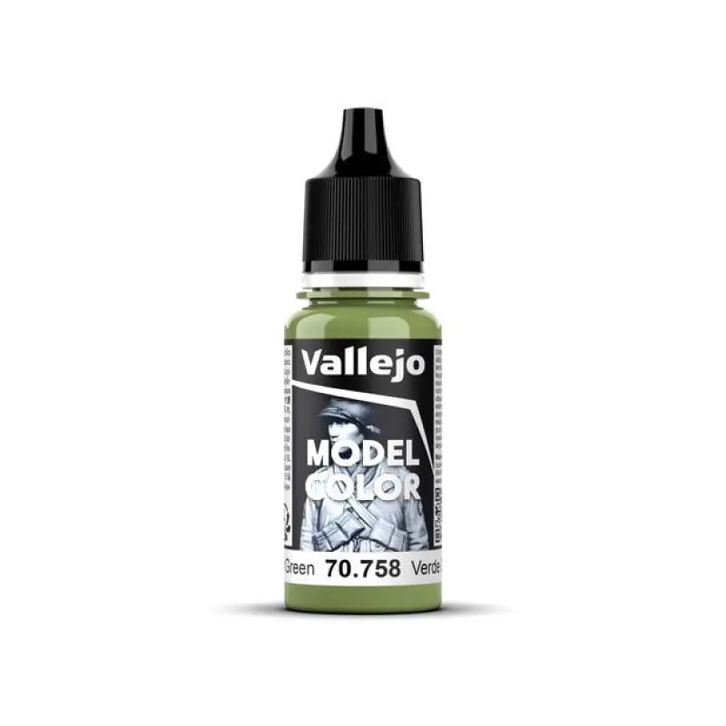 Peinture acrylique Model Color Bright Green 18ml - VALLEJO 70758
