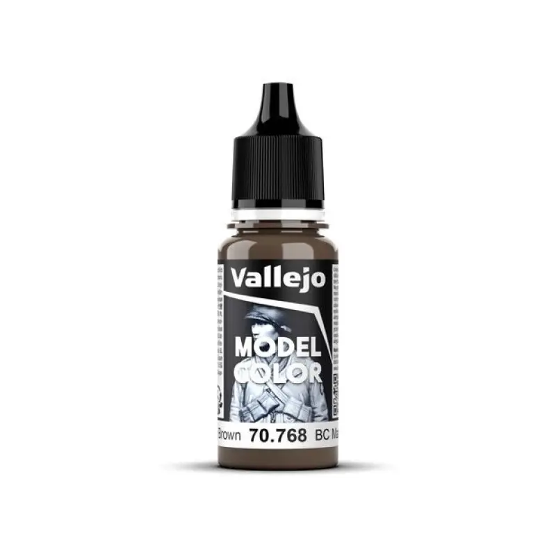 Peinture acrylique Model Color BC Dark Brown 18ml - VALLEJO 70768