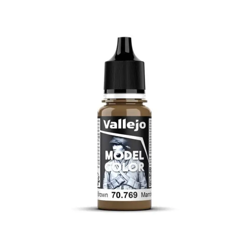 Peinture acrylique Model Color Mustard Brown 18ml - VALLEJO 70769