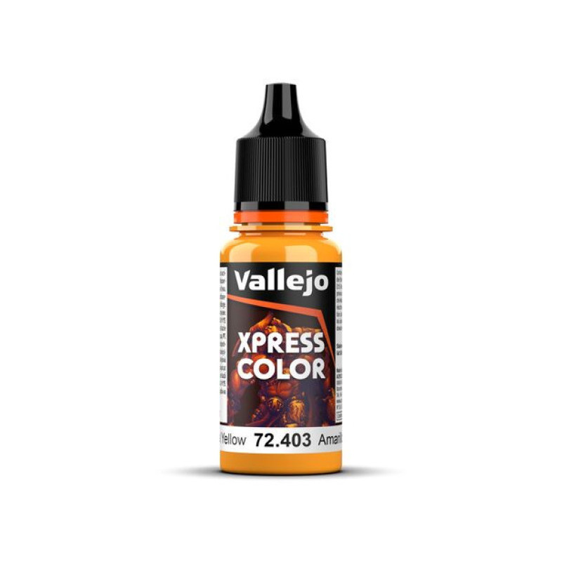 Peinture acrylique Xpress Color Imperial Yellow 18ml - VALLEJO 72403