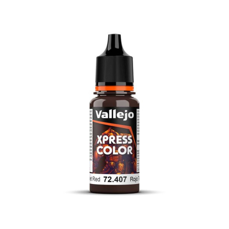Peinture acrylique Xpress Color Velvet Red 18ml - VALLEJO 72407