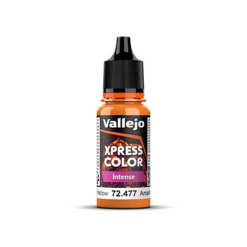 Peinture acrylique Xpress Color Intense Dreadnought Yellow 18ml - VALLEJO 72477