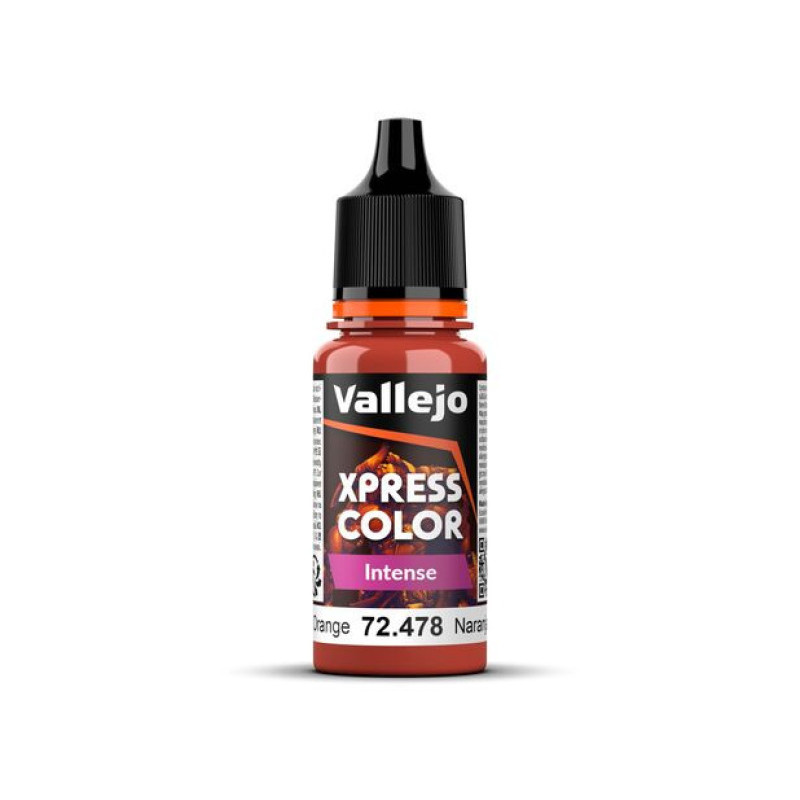 Peinture acrylique Xpress Color Intense Phoenix Orange 18ml - VALLEJO 72478