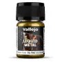 Peinture métallique Liquid Metal : Green Gold 35 ml - VALLEJO 70795
