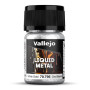 Peinture métallique Liquid Metal : White Gold 35 ml - VALLEJO 70796
