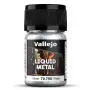 Peinture métallique Liquid Metal : Argent 35 ml - VALLEJO 70790