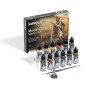 Model Color : Kit de démarrage (12 couleurs + Figurine + Pinceau) - VALLEJO 70266