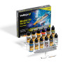 Model Air : Coffret de démarrage (12 couleurs + Figurine) - VALLEJO 71647