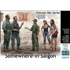 Somewhere in Saigon - 1/35 - MASTER BOX 35185