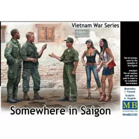 Somewhere in Saigon - 1/35 - MASTER BOX 35185