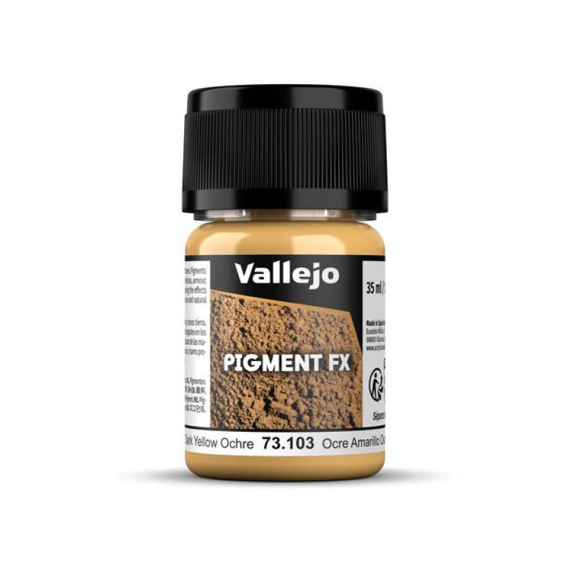 Pigment Fx Dark Yellow Ochre 35ml - VALLEJO 73103