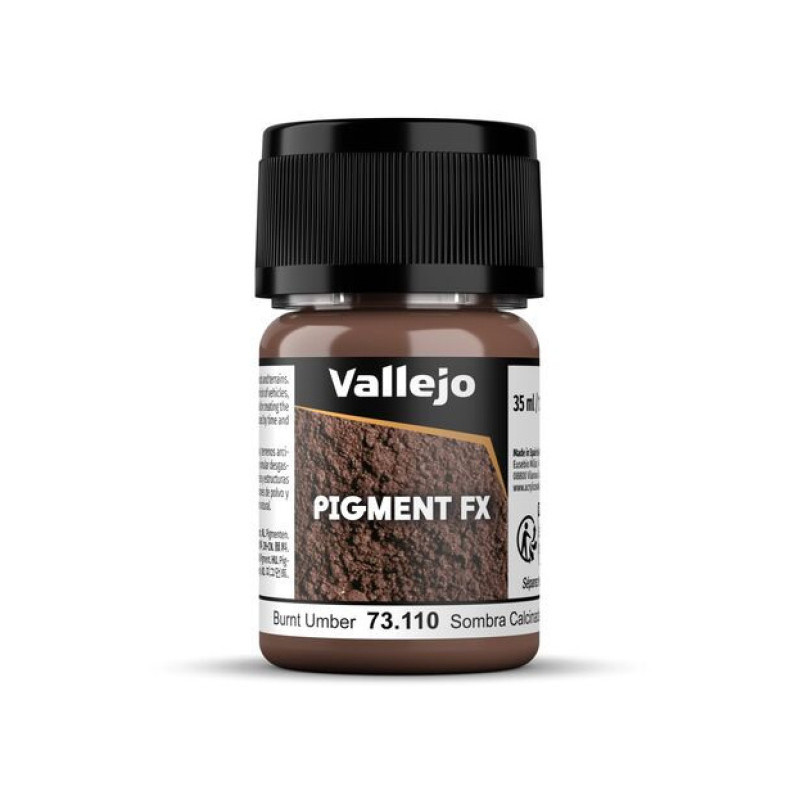 Pigment Fx Burnt Umber 35ml - VALLEJO 73110