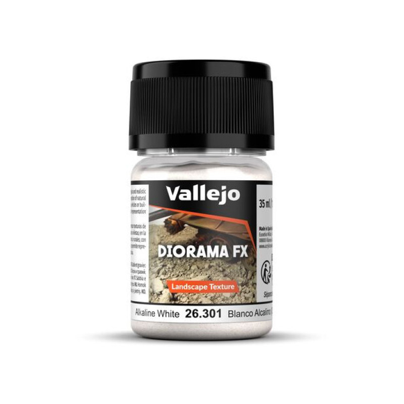Diorama Fx Alkaline White 0,5 1 mm 35ml - VALLEJO 26301