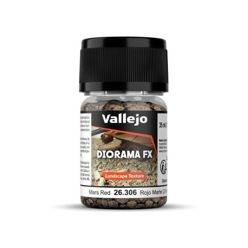 Diorama Fx Landscape Texture Mars Red 2 5mm 35ml - VALLEJO 26306