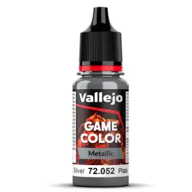 Game Color Silver 18ml - VALLEJO 72052