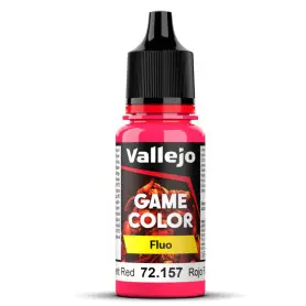 Game Color Fluo Fluorescent Red 18ml - VALLEJO 72157