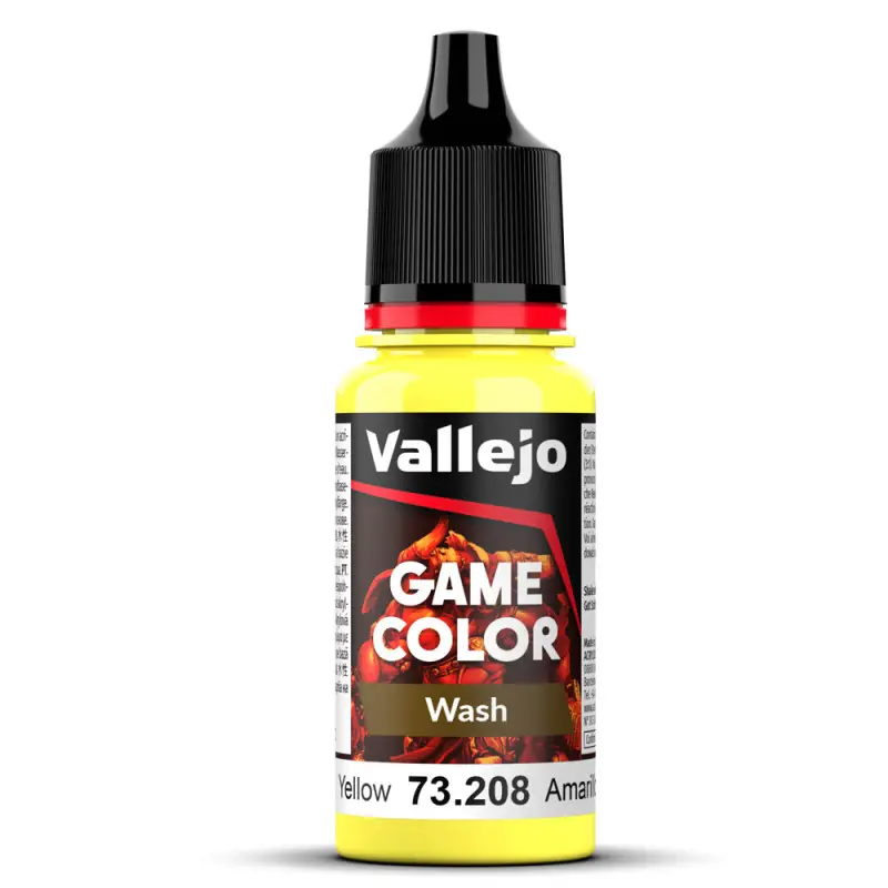 Game Color Yellow Wash 18ml - VALLEJO 73208