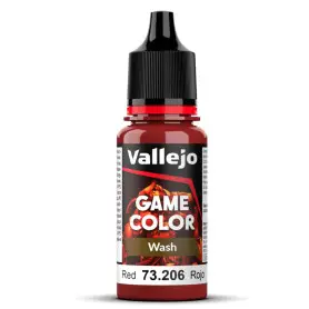 Game Color Red Wash 18ml - VALLEJO 73206