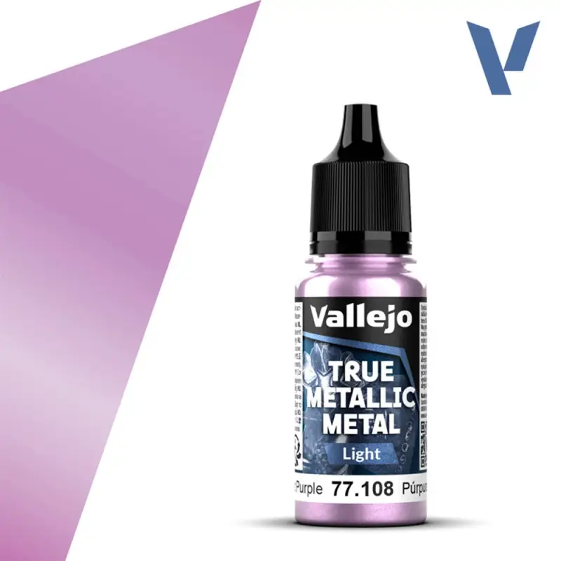 True Metallic Metal Amethyst Purple Light 18ml - VALLEJO 77108