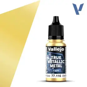 True Metallic Metal Light Greenish Gold 18ml - VALLEJO 77116