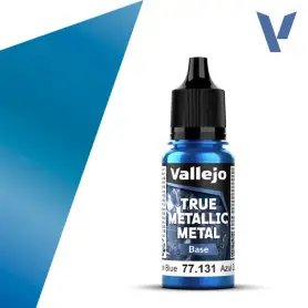 True Metallic Metal Base Sapphire Blue 18ml - VALLEJO 77131