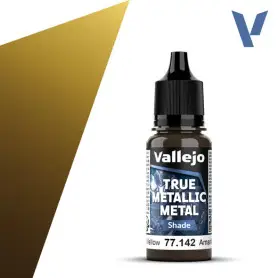 True Metallic Metal Shade Radiant Yellow 18ml - VALLEJO 77142