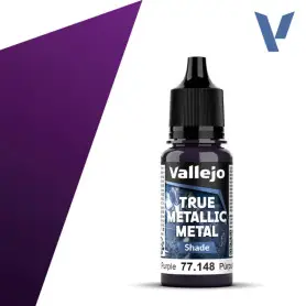 True Metallic Metal Shade Amethyst Purple 18ml - VALLEJO 77148