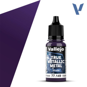True Metallic Metal Celestial Violet Shade 18ml - VALLEJO 77149