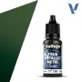 True Metallic Metal Shade Amber Green 18ml - VALLEJO 77155