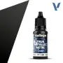 True Metallic Metal Shade Obsidian Black 18ml - VALLEJO 77160