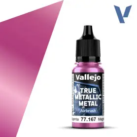 True Metallic Metal Airbrush Crimson Magenta 18ml - VALLEJO 77167