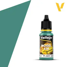 Model Air Cockpit Emerald Green "Faded" 18ml - VALLEJO 71331