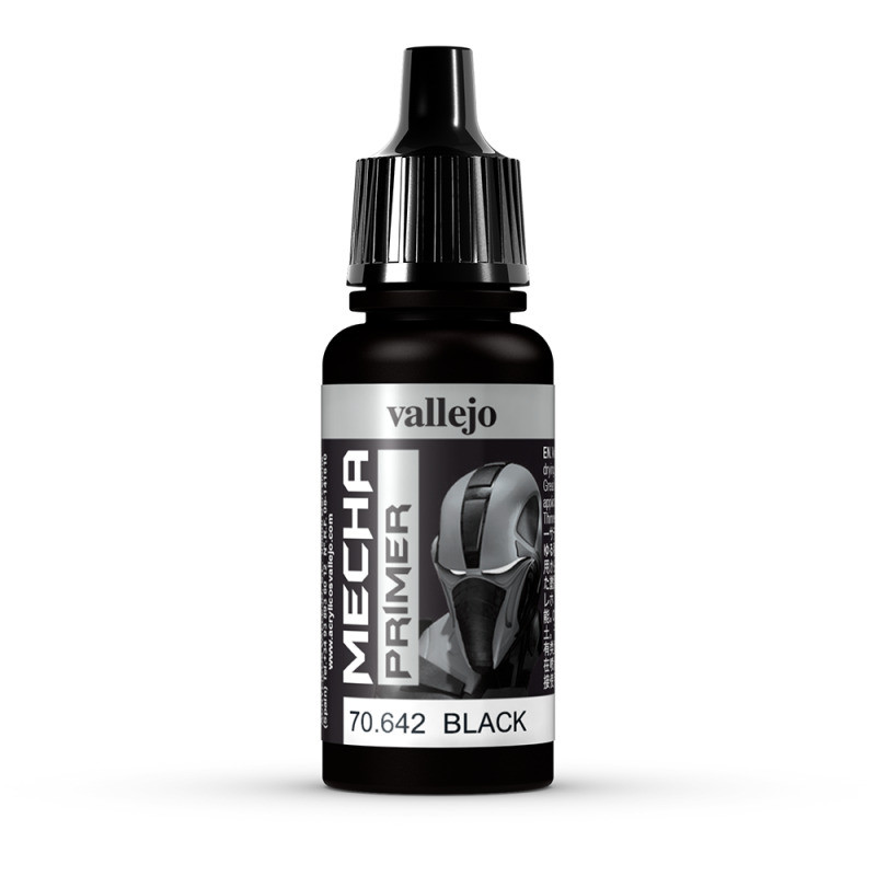 Mecha Color Black Primer 18ml - VALLEJO 70642