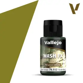 Wash FX Dark Green 35ml - VALLEJO 76512