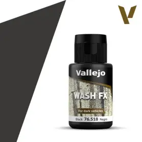 Wash FX Black 35ml - VALLEJO 76518