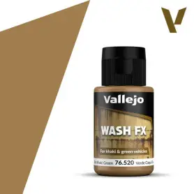 Wash FX Dark Khaki Green 35ml - VALLEJO 76520