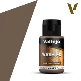 Wash FX Oiled Earth 35ml - VALLEJO 76521